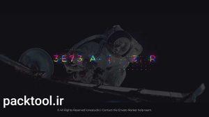 انیماتور تکست گلیچ