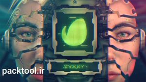 دانلود پروژه آماده افتر افکت لوگوی ریویل سایبورگ Cyborg Logo Reveal