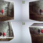 دانلود پروژه آماده افتر افکت لوگو ریویل مکعب اختلاف منظر Cube Parallax Logo Reveal