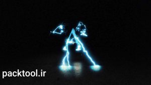 دانلود پروژه آماده افتر افکت لوگو مون شوک الکتریکی ریویل Electric Shock Logo Reveal