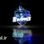 لوگوی گلیچ نور دیجیتال