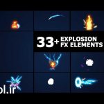 دانلود پروژه آماده افتر افکت پکیج المنت اکشن Action Elements Pack