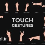 دانلود پروژه آماده افترافکت: کیت ابزار حرکات دست Hand Gestures Tools Kit