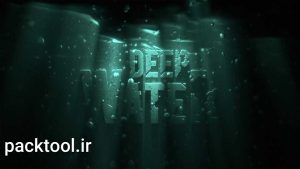 دانلود پروژه آماده افترافکت: لوگوی زیر آب Under Water Logo