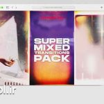دانلود پروژه آماده افترافکت: بسته انتقال ترکیبی Super Mixed Transitions Pack