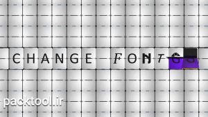 دانلود پروژه آماده افتر افکت: تایپ فیلیپ برد Flip Board Typeface