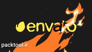 دانلود پروژه آماده افتر افکت: انفجار آتش Fire Explosion Logo Opener