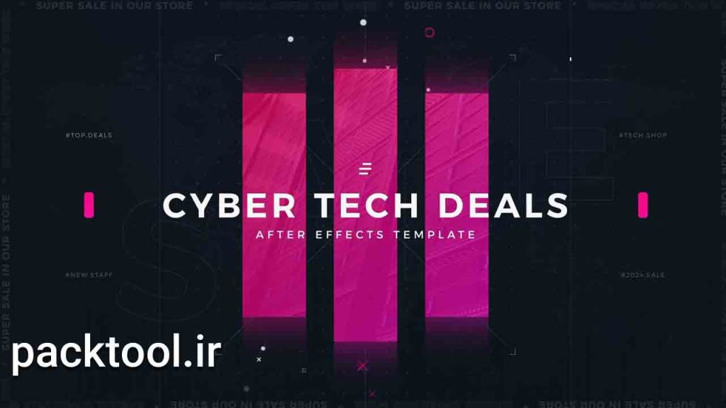 دانلود پروژه آماده معاملات سایبری Cyber Tech Deals 3 افتر افکت