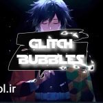 دانلود پروژه آماده اشکال حباب های گفتاری افتر افکت Glitch Speech Bubbles Titles