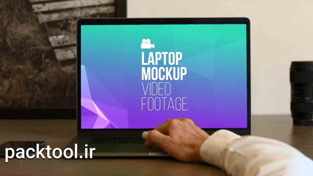 دانلود پروژه آماده موکاپ لپ تاپ افتر افکت iMock Up Real Laptop