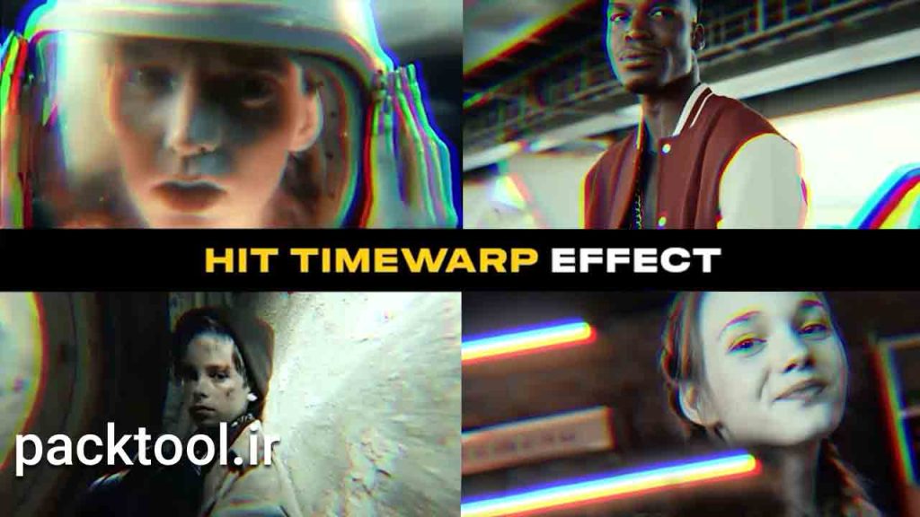دانلود پروژه آماده افکت های تایم وارپ افتر افکت Hit Timewarp Effects