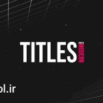 دانلود پروژه آماده عناوین جنبشی افتر افکت Kinetic Titles