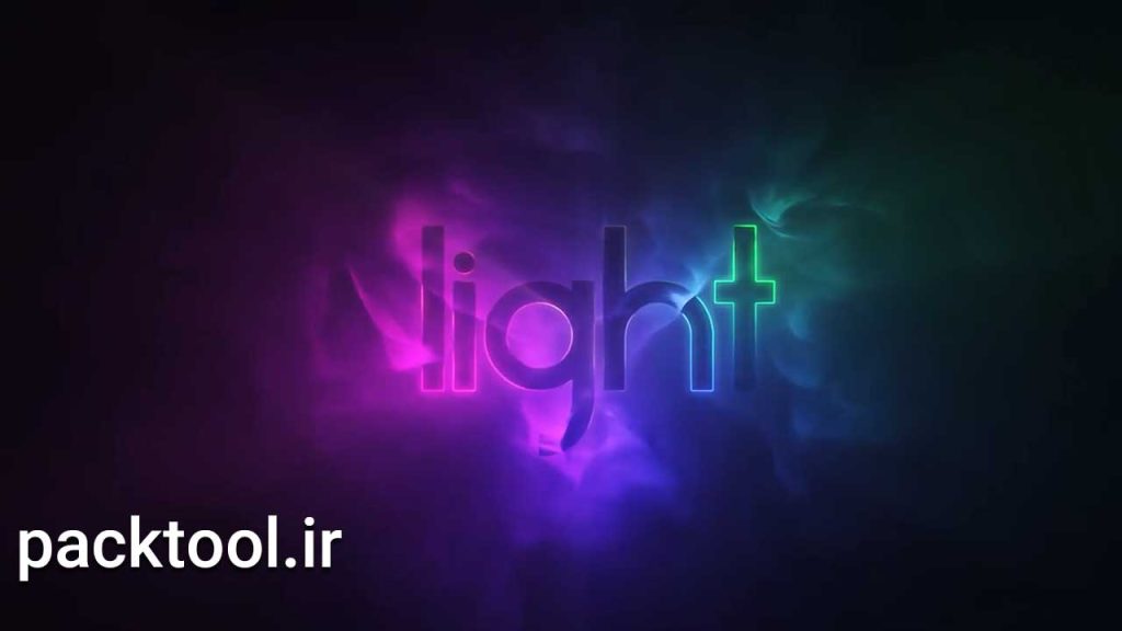 دانلود پروژه آماده افتر افکت : لوگوی نور Light logo