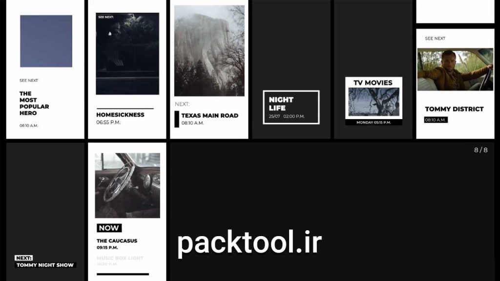 دانلود پروژه آماده افتر افکت : پکیج موشن ابری برای رسانه های اجتماعی Clouder Motion Pack Social Media