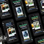 دانلود پروژه آماده ریلز اینستاگرام هنری دیجیتالی در افتر افکت Digital Art Instagram Reels