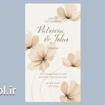 دانلود پروژه آماده کارت دعوت عروسی + 2 تمپلیت Videohive Wedding Invitation Video Template