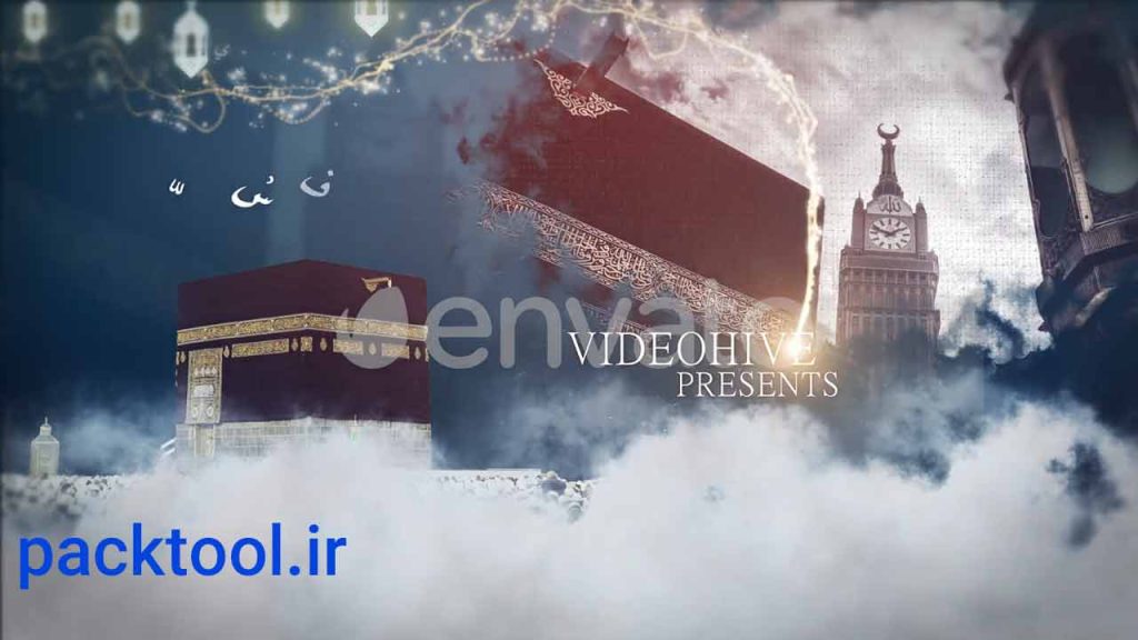دانلود پروژه افترافکت اوپنر حج خانه خدا و عید قربان به همراه آموزش ویدئویی Eid Adha And Hajj Mubarak