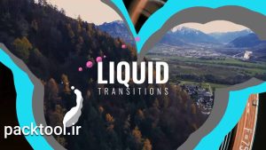 ترانزیشن کارتونی Liquid Transitions در پریمیر