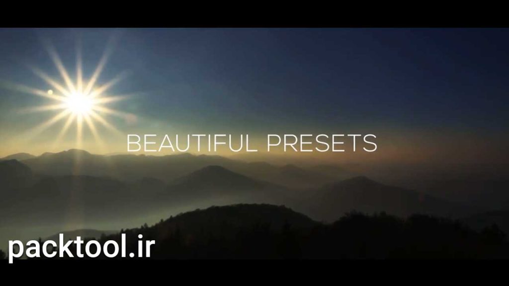 دانلود پریست متن سینمایی انیمیت شده افتر افکت Cinematic Text Animator source