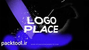 دانلود پروژه آماده پریمیر - لوگو نویز و پارازیت Glitch Logo Intro Grunge Distortion