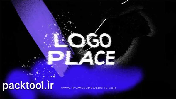 دانلود پروژه آماده پریمیر - لوگو نویز و پارازیت Glitch Logo Intro Grunge Distortion