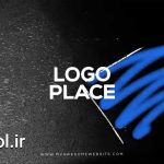 لوگو پارازیت Glitch Distortion Logo Intro source پروژه آماده پریمیر