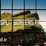 پروژه پریمیر تقسیم صفحه نمایش Split Screens Pack