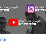 پروژه پریمیر مجموعه زیرنویس شبکه اجتماعی Social Media Lower Thirds