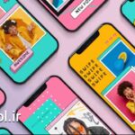 پروژه پریمیر استوری رنگارنگ Colorful Pro Stories