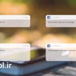 پروژه آماده پریمیر نمایش پیام های شبکه اجتماعی محبوب social media messages