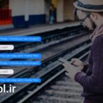پروژه پریمیر نمایش پیامک IOS And Android Messages