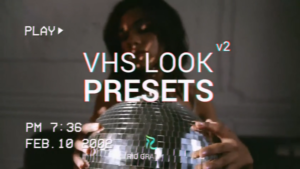 پریست پریمیر افکت نوار ویدیویی VHS Look Presets V2