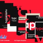 پروژه آماده پریمیر پرو استوری تایپوگرافی Instagram Typo Stories