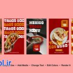 پروژه پریمیر استوری اینستاگرام تاکو Taco Instagram Stories