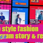 پروژه پریمیر استوری های اینستاگرام استایل مد Stlye Fashion Instagram Stories