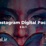پروژه پریمیر المانهای تیک تاک برای اینستاگرام Instagram Digital Pack TikTok
