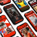 پروژه پریمیر پرو استوری اینستاگرام فروش Instagram Sale Stories