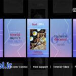 پروژه پریمیر پرو استوری اینستاگرام کافی شاپ Cafe Instagram Stories