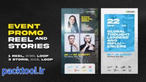 دانلود پروژه آماده افتر افکت استوری اینستاگرام رویدادها Event Promo Stories