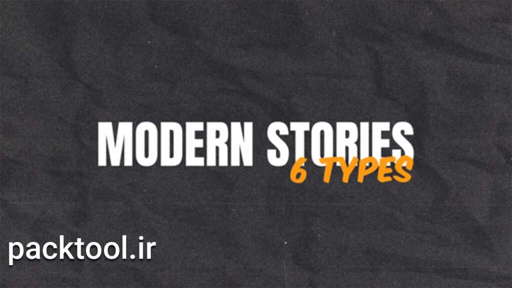 دانلود پروژه آماده افتر افکت استوری های مدرن اینستاگرام Modern Stories