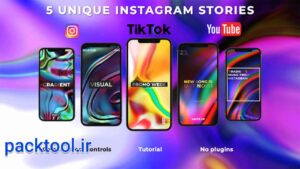 دانلود پروژه آماده افتر افکت استوری گرادینت اینستاگرام Gradient Stories