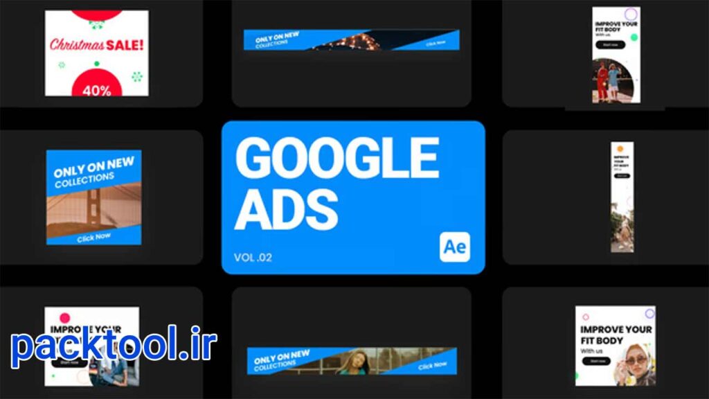 دانلود پروژه آماده افتر افکت تیزر تبلیغاتی گوگل Google Ads 02