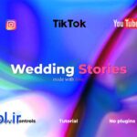دانلود پروژه افتر افکت استوری اینستاگرام دعوتنامه عروسی Wedding Stories