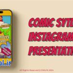 دانلود پروژه افتر افکت استوری کمیک اینستاگرام Instagram Comic Style stories