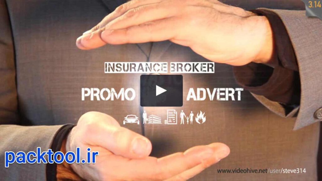 دانلود پروژه افترافکت تبلیغات نمایندگی بیمه Insurance Agent / Broker