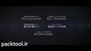 دانلود پروژه داوینچی ریزالو تیتراژ و تیزر فیلم و سریال Cine Credit V.1