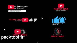 دانلود پروژه دکمه سابسکرایب یوتیوب Youtube Promo برای داوینچی ریزالو