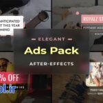 دانلود پک الگوهای زیبای تبلیغاتی افتر افکت Elegant Ads Pack After Effects