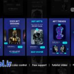پروژه آماده افتر افکت استوری اینستاگرام ارز دیجیتال Crypto Instagram Reels