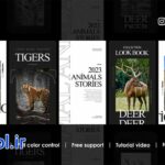 پروژه آماده افتر افکت استوری اینستاگرام حیوانات Instagram Stories Animals